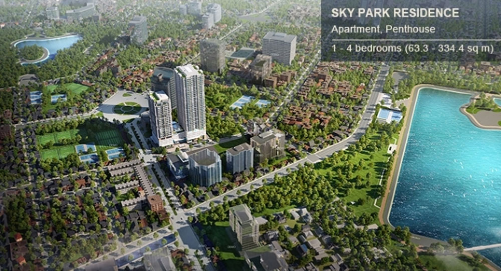 Dự án chung cư Sky Park Residences số 3 Tôn Thất Thuyết